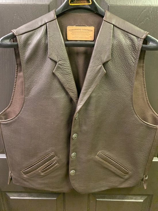Coronado Leather Other - Coronado Leather Brown Leather Holster Vest